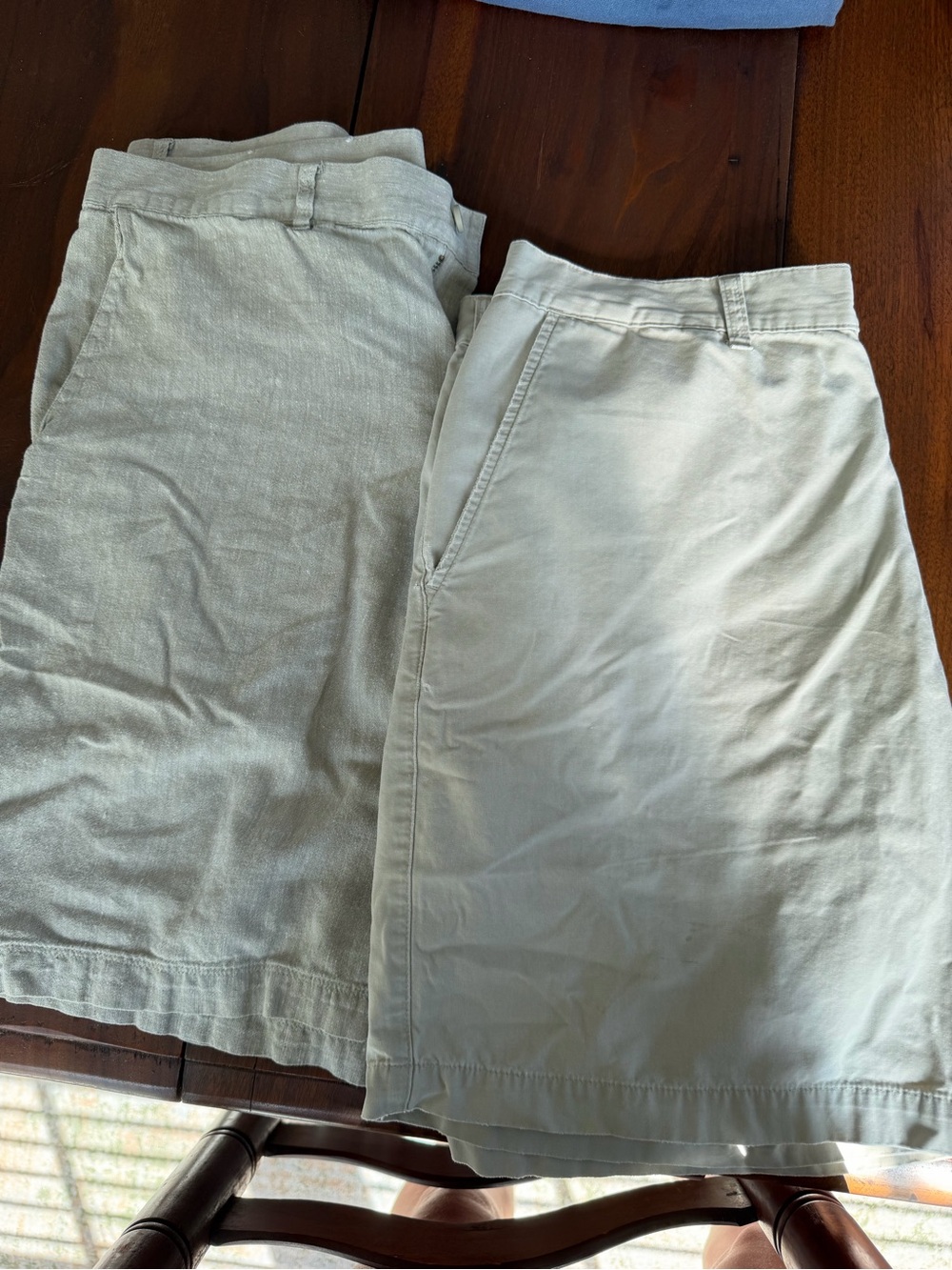 Patagonia Men's Light Khaki/Tan Flat-Front Shorts